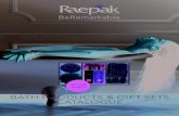 BATH PRODUCTS & GIFT SETS CATALOGUE - Raepak Ltd … · & Gift Sets Bath Sets Follow us @raepak Bath Sets Telephone: 01953 605700 Email: info@raepak.com 4 5 Alternatively you can
