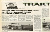 Landbrugets største, uafhængige nyhedskilde med adgang til ... · vejledende pris på den teste- de traktor, pr. september 1989 er kr. 392.500 incl. le- vering. Indstigningen skal