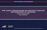 THE LEGAL FRAMEWORK OF SECURITY SECTOR ......THE LEGAL FRAMEWORK OF SECURITY SECTOR GOVERNANCE IN GEORGIA Mindia Vashakmadze 2016 Updated The Geneva Centre for …