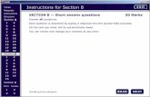2010 VCE VET Multimedia examination - Section B€¦ · 10 14 16 20 Each question is answered by typing a response into the answer field provided. All the text you enter will be automatically