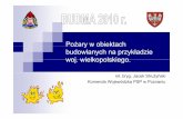 Pożary w obiektachary w obiektach budowlanych na ... · Akcjjp ya profilaktyczna – Wolsztyyj pn woj. wielkopolskie. ... ogólna ilość odbiorów w latach 2007-2008 na terenie