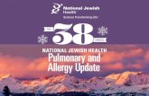 Outcomes Summary - National Jewish Health · Allergy Update highlights insights and recent advances in pulmonary medicine, asthma, allergy and immunology, presented by faculty from