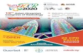 Asian Oceanian - 23rd July 2020 Congress of Radiologyaocr2020.com/dwnlds/AOCR2020_Announcement.pdfAssoc Prof Dr Dinesh Varma, FRANZCR President - The Asian Oceanian Society of Radiology