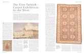 TURKISH CARPETS The First Turkish Carpet Exhibition in the West - Antique Ottoman Rugs ... · 2005. 12. 23. · Turkish carpets with no less than 352 exhibits. The majority of the