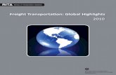 Freight Transportati on: Global Highlights€¦ · • The global freight transportation infrastructure handles large volumes of cargo. In 2008, more than $16 trillion of exported
