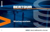 Brochure Shoring system BERTOUR - Scafom-rux · E05SF0046 Inner Tube + 2 Adaptor + 2 Pin 2 11.9 23.8 E05SF0044 Intermediate Support 1.20m 1 11.2 11.2 E01AA0030 2-Way Fork Head 85-170mm