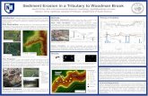 Sediment Erosion in a Tributary to Woodman Brook · Sediment Erosion in a Tributary to Woodman Brook Jacob Poirier, B.S in Environmental Science: Hydrology, jhg35@wildcats.unh.edu