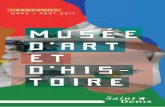 MUSéE D’ART ET D’HIS- TOIRemusee-saint-denis.com/wp-content/uploads/2017/03/mah-st... · 2017. 3. 10. · 6 7 expositions temporaires samedi 1er avril | 14h30 Tarif 11€ / 9€