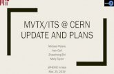 MVTX/ITS @ CERN Update and Plans · UPDATE AND PLANS Michael Peters Ivan Cali Zhaozhong Shi Molly Taylor sPHENIX in Asia Mar. 25, 2019. Outline DCS Overview and Update ALFRED WinCC