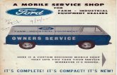 A Mobile Service Shop for Farm-Industrial Equipment Dealers ad... · 2015. 12. 6. · mobile service shop for farm - industrial equipment dealers farm—ind strial quipm nt owners