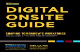 DIGITAL ONSITE GUIDE · NOTICE OF PHOTOGRAPHY, VIDEOGRAPHY AND RECORDING The U.S. News STEM Solutions Presents: Workforce of Tomorrow Conference may be ﬁlmed. When you enter this