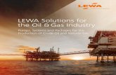 LEWA Solutions for the Oil & Gas Industry...LEWA Solutions for the Oil & Gas Industry — Advantages 03 Customer-specific solutions We develop pumps, systems and packages in dialog