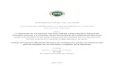 UNIVERSIDAD CENTRAL DEL ECUADOR FACULTAD …...reglas del COGEP, y al criterio de los Jueces para la admisión de las demandas en procedimiento monitorio con la aplicación del COGEP