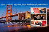 San Francisco, CA Marriott Marquis prospectus spre… · Saturday, Nov. 23-Tuesday, Nov. 26, 2019 San Francisco, CA Marriott Marquis 51st ANNUAL ASEEES CONVENTION PROSPECTUS