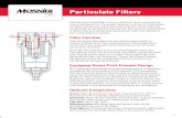 Particulate Filters - Monnier, Inc.monnier.com/downloads/Monnier_Filters.pdf · 2019. 10. 30. · Monnier particulate filters remove solid and liquid contaminants from compressed