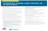Caring for adults with COVID-19• remote assessment • in home monitoring • deteriorating patients with COVID • respiratory assessment • acute respiratory distress syndrome