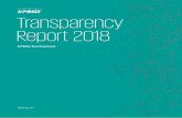 Transparency Report 2018 · 2020. 8. 14. · Transparency Report 2018 Transparency Report KPMG Switzerland 2018 Content 1 2 1 Message from our Senior Partner 3 2 Who we are 4 2.1