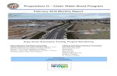 Proposition O – Clean Water Bond Programlacitypropo.org/uploads/docs/monthlyReports/2016/2016-02... · Proposition O – Clean Water Bond Monthly Progress Report – February 2016