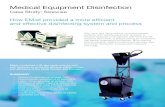 Medical Equipment Disinfection...Medical Equipment Disinfection Case Study: Sizewise With many bed frame options, countless support surfaces, and mobility equipment, Sizewise, a medical