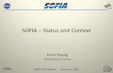 SOFIA –Status and Contextmmacgreg/FIR_SIG/documents/SOFIA_… · FIRSIG-OST Splinter January 6, 2017 SOFIA Stratospheric Observatory for Infrared Astronomy • Collaboration between