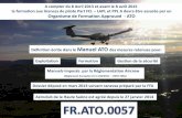 Manuel ATO - Freeaeroclub70.free.fr/SGS/Presentation ATO.pdf · page 2/3 gérard lefÈvre dire. de sérnrité de l'aviotion civile nard-e certificat pour les organismes de formation