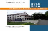 ANNUAL REPORT 2015- 2016 - Tezpur University REPORT.pdfMay 2016 ASST. PROFESSOR Ms. Swapnarani Bora Discipline: Assamese 24th May, 2016 ASST. PROFESSOR Mr. Ikbal Hussain Ahmed Discipline: