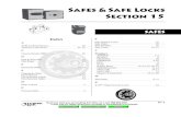 Safes & Safe Locks Section 15 · 2010. 1. 6. · SAFES Economy Stealguard Original B Rate Liftout Door Floor Safe Low priced formidable bandit barrier. Flush-handle liftout door.