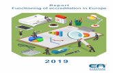 Report Functioning of accreditation in Europe...The European Commission confirmed in its report on the implementation of Regulation (EC) No 765/2008 1 , that the European accreditation