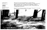 Fuel Consumption and Fire Characteristics during ... · the amount of fuels consumed and site nutrients lost (Clinton and others 1996, Vose and Swank 1993). Fire behavior is dependent