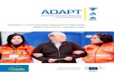 Guidelines on community-based management of …adapt.samaritan-international.eu/wp-content/uploads/...The communities involved were affected by different types of natural disasters;