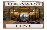 LENT 2016 THE A - Church of the Ascension · Lent 2016 Dear Parishioners, Lent during the Year of Mercy! ... There are few books as succinct and poignant as Matthew Kelly’s book