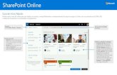 SharePoint Online...SharePoint Online Guia de Início Rápido Realize muito mais de onde quer que esteja com acesso, compartilhamento e armazenamento de arquivos seguros. Entre com