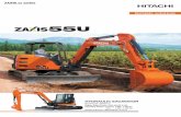 HYDRAULIC EXCAVATOR - Complete Hire · 2018. 8. 16. · ZAXIS-5A series HYDRAULIC EXCAVATOR Model Code : ZX55U-5A Engine Rated Power : 28.2 kW (37.8 HP) Operating Weight : Canopy