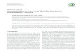 Research Article Characterization of Native and Modified Starches …downloads.hindawi.com/journals/jac/2014/162480.pdf · 2018. 3. 29. · DianaSoto,JoseUrdaneta,andKellyPernia Laboratorio