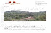 POSITIVE ASSAYS RECEIVED FOR ANCASTI LITHIUM …Mar 08, 2017  · Catamarca and San Luis Provinces, Argentina. The company also has a portfolio of projects in Peru and is actively