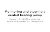 central heating pump Monitoring and steering a and...The problem - house with central heating which runs under floor heating with allways on pump - when no heat is requested/provided,