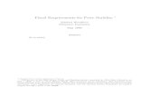 Fiscal Requirements for Price Stabilitylchrist/d16/d1600/... · 2003. 4. 10. · Fiscal Requirements for Price Stability Michael Woodford Princeton University May 2000 Abstract [To