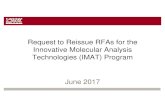 Request to Reissue RFAs for the Innovative …...Sorg, Brian brian.sorg@nih.gov Small Business Innovation Research Development Center Franca-Koh, Jonathan jonathan.franca-koh@mail.nih.gov