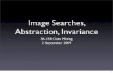Image Searches, Abstraction, Invariancecshalizi/350/lectures/04/Lecture_04...Abstract level: feature vectors Concrete level: meaningful objects Text 1 Text 2 Text 3 W W v1 v2 v3 v4
