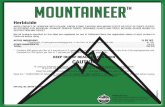 Mountaineer tm - Amazon S3...Distributed By: ALTITUDE CROP INNOVATIONS, LLC 4850 Hahns Peak Drive, Suite 200 Loveland, CO 80538 082614RD061516 Mountaineer tm Herbicide AVOID CONTACT