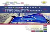MASTER EXECUTIVE DI II LIVELLO - Università degli studi di Cassino e … · 2020. 2. 17. · essenziali per l’elaborazione di un piano efficace di comunicazione e disseminazione