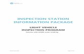 INSPECTION STATION INFORMATION PACKAGE to trade/Misc/LV...Revised April 2019 Vehicle Safety Page 3 of 15 INTRODUCTION This information package is for use in vehicle inspection stations