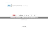 Cryptographic Algorithms Lifecycle REPORTid.ee/public/Cryptographic_Algorithms_Lifecycle... · Cryptographic algorithms lifecycle report 2016 June 3, 2016 2.0 6 / 75. 1 Introduction