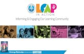 Informing & EngagingOur Learning Community · January Actions/Services Stakeholder Engagement Events - School Sites, Principal Feb/March Meeting, Advisory Groups - Thoughtexchange