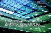 Structural Glass & Fire Screens - Allied Ireland · 2019. 4. 24. · Bolted Glass Facades Glass Staircases & Balustrades Bespoke Glass Assemblies Internal and external frameless glass