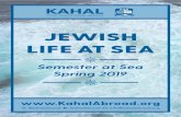 JEWISH LIFE AT SEA - KAHAL...Historic Jew Town and Kadavumbagam Synagogue: Jew Town is one of Cochins biggest attractions and is easily explored on foot. There is an old synagogue