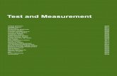 Test and Measurement · 2018. 3. 9. · TEST AND MEASUREMENT B266 LEADS - VERSION 2 Part No. AL01 AL02 AL04 AL24 AL28-1 AL28-3 AL28-5 AL30RBGKIT AL30RWBKIT Description 1kV 10A Black