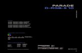 PARADE D-RGB-5 10...18 x27 15 x40 MEDIUM 28 x36 28 x46 WIDE 39 x45 35 x52 ELLIPTICAL 20 x57 15 x59 RGB RFU WIRELESS DATA IK08 * PARADE D-RGB-5 10 AL2310 PARADE D …