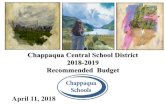 Proposed Budget 2012-13 - Chappaqua Central School District · 2018. 4. 12. · Total 3982 3979 3924 3865 3839 3823 3838 3919 3927 3987 4050 ... 2012-13 to 2022-23. 6 2017-18 2018-19