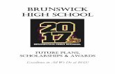 Brunswick High School - FCPS · 2017. 6. 8. · Silver AP Scholar rdBHS “B” Award – 4th Award; 3 Star; Gold “B” Pin BHS Math Department Award Merit Scholastic Award Helping